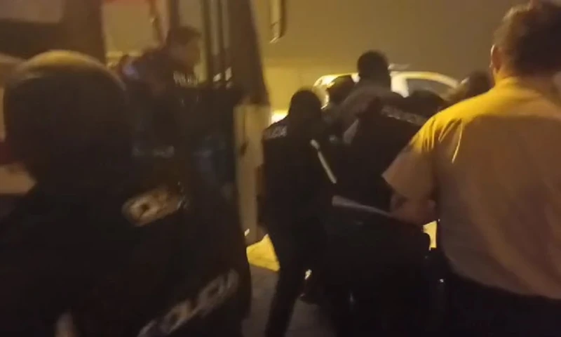 El hecho ocurrió en la noche del lunes en la ciudad andina de Ibarra / Foto: cortesía Policía Nacional 