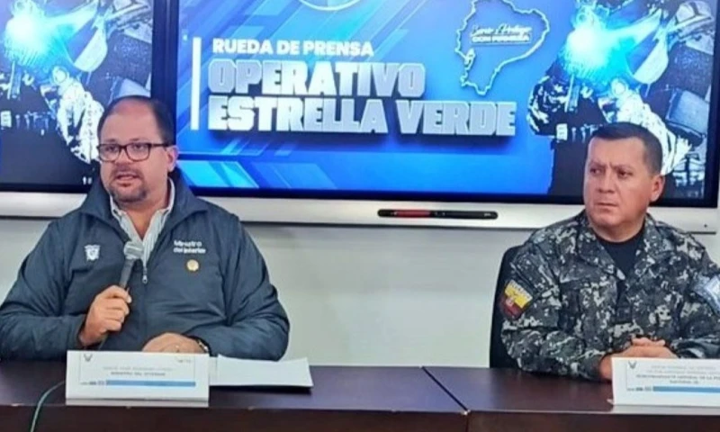 El ministro del Interior, John Reimberg, informó que los uniformados pertenecían a diferentes provincias / Foto: cortesía Policía Nacional