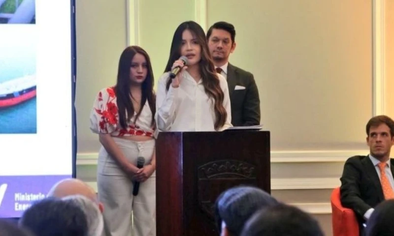 La viceministra de Hidrocarburos, María Daniela Conde, anuncio la meta / Foto: cortesía María Daniela Conde