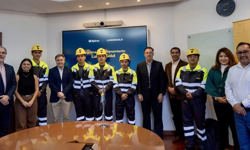 El programa tendrá una duración de entre seis y doce meses e incluirá entrenamiento en tecnologías y procesos utilizados en operaciones mineras / Foto: cortesía Lundin Gold