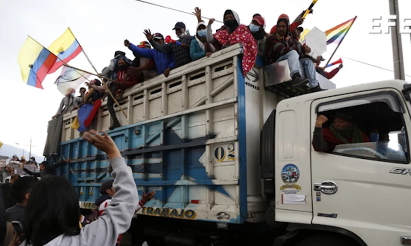 Protestas impiden a Banco Central elevar proyección de crecimiento / Foto: EFE
