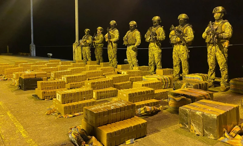 La violencia se asocia al narcotráfico, especialmente de cocaína y cannabis / Foto: cortesía FF.AA.