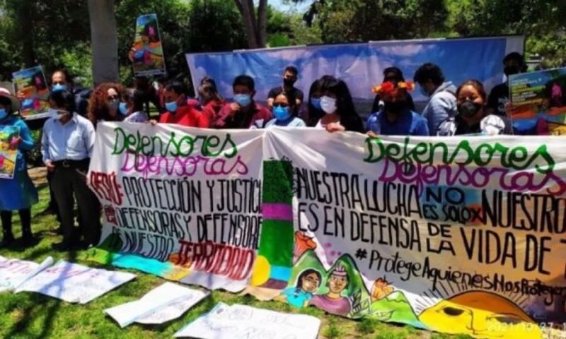 Además de la contaminación, los defensores expresaron que enfrentan una acusada criminalización de su activismo / Foto: cortesía CooperAcción