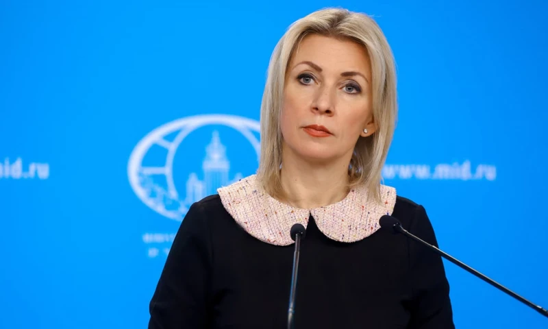 la portavoz del Ministerio de Exteriores de Rusia, María Zajárova se había pronunciado en contra del intercambio entre Ecuador y EE.UU/ Foto: cortesía