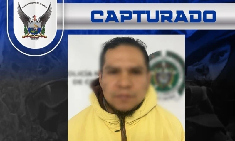 Sobre este hombre pesaba una solicitud internacional roja de localización y arresto emitida por la Interpol / Foto: cortesía Policía Nacional
