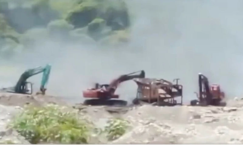 Perú actuó contra minería ilegal en su territorio, según militares ecuatoriano / Foto: 