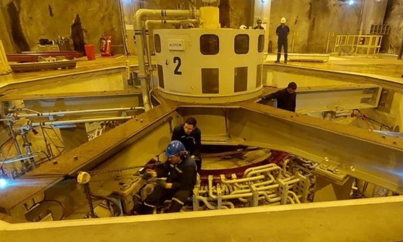 Los trabajos en Mazar finalizaron cinco días antes de lo planificado / Foto: cortesía Celec