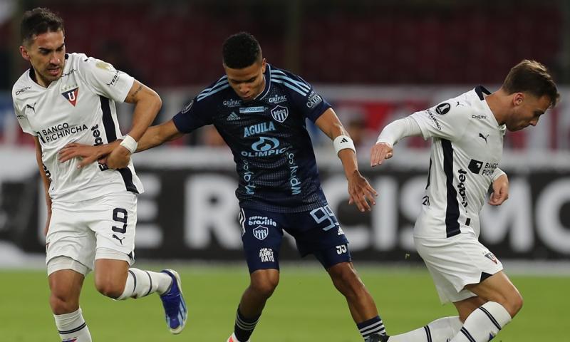 Liga sufrió su tercera derrota en la Copa Libertadores 2024 / Foto: EFE
