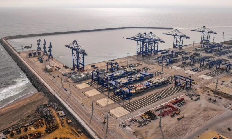 Desde el inicio de sus operaciones, el puerto ha registrado exportaciones por 477 millones de dólares / Foto: cortesía Camae