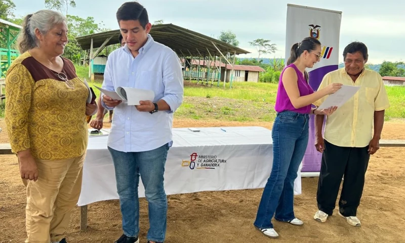 El objetivo es garantizar la seguridad jurídica de los campesinos./ Foto: cortesía MAG