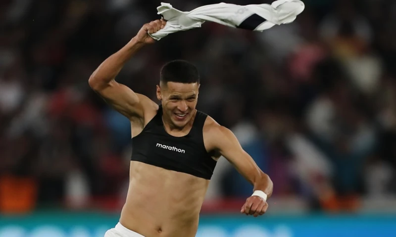 El paraguayo Álex Arce anotó el gol de Liga en el minuto 91 / Foto: EFE