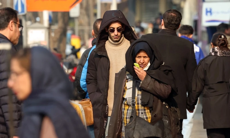 Las protestas, que comenzaron el pasado 28 de diciembre en el bazar de Teherán debido a las malas condiciones económicas/ Foto: cortesía 