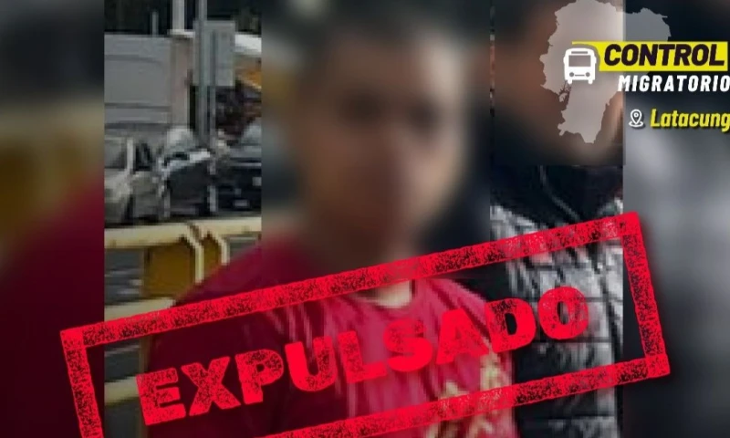 El ciudadano fue sentenciado a siete años de prisión en la cárcel de Latacunga / Foto: cortesía Ministerio del Interior 