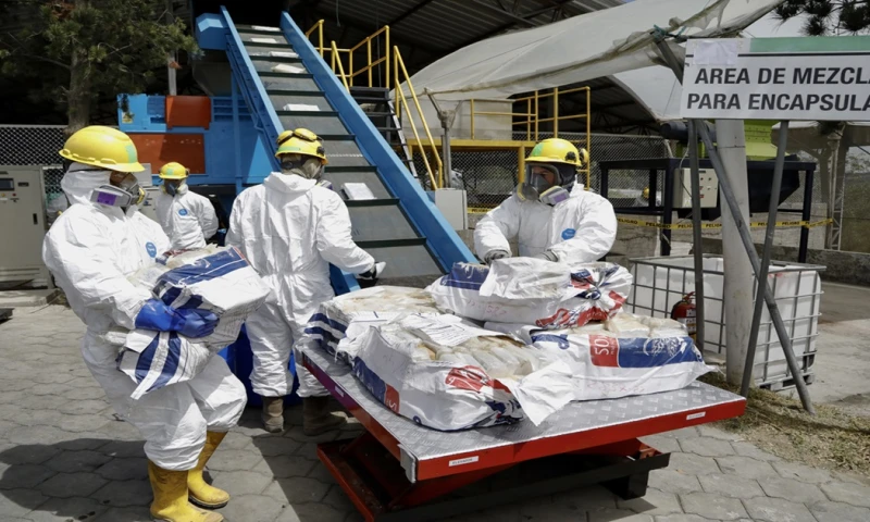 En 2022, la Policía había destruido 304 toneladas./ Foto: cortesía EFE