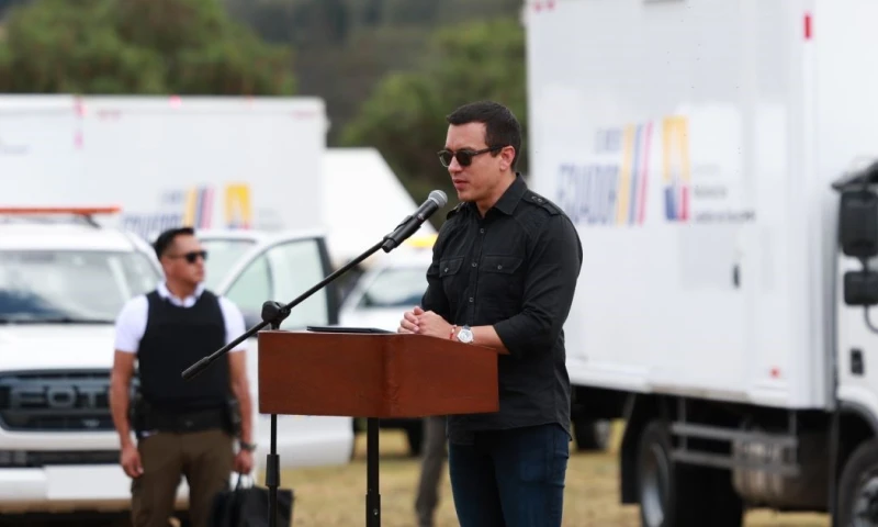 La ceremonia tuvo lugar en la Ecuela de Policía General Alberto Enríquez Gallo / Foto: cortesía Presidencia