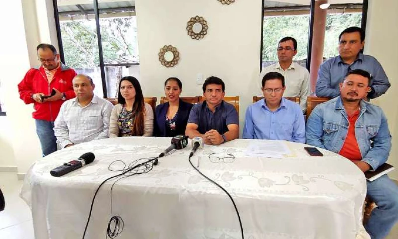 SITUACIÓN. Cléver Jiménez dice que hay una negativa del prefecto saliente de entregar información. Foto: La Hora