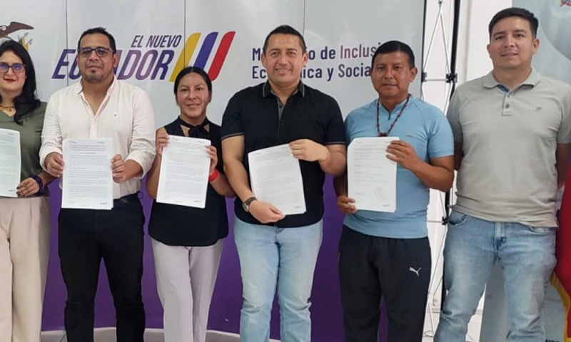 Estos acuerdos permitirán brindar atención a 580 personas./ Foto: cortesía MIES