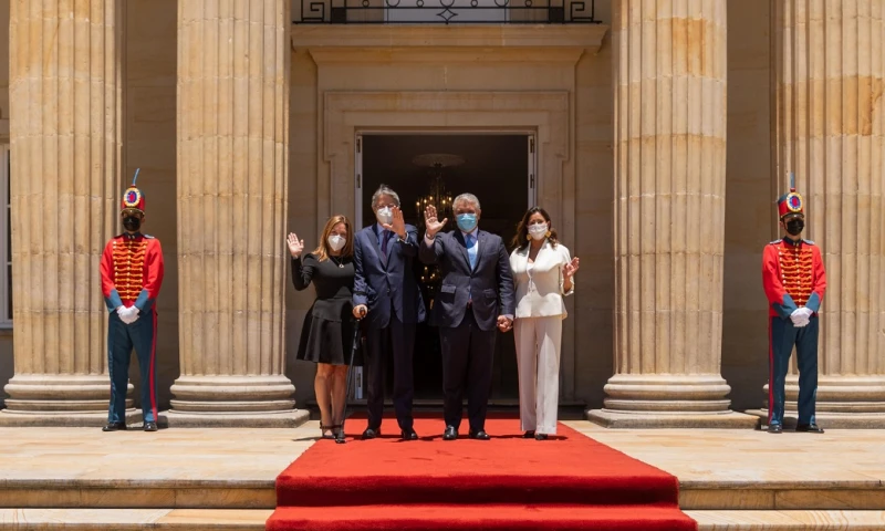 Lasso busca en Colombia la apertura económica de Ecuador al mundo / Foto: EFE