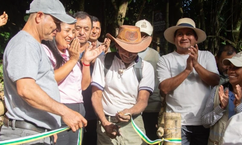 La ruta tiene una extensión aproximada de 900 metros y cuenta con tres estaciones / Foto: cortesía