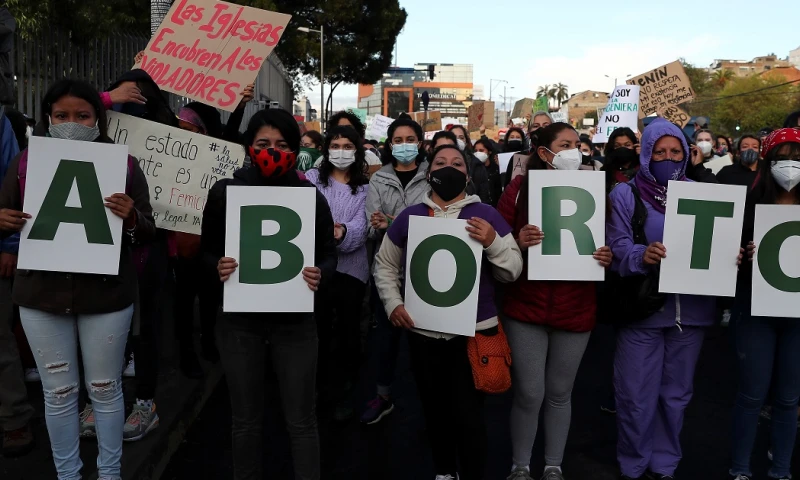 Ecuador, un año en el frustrante laberinto de la ley del aborto por violación / Foto: EFE