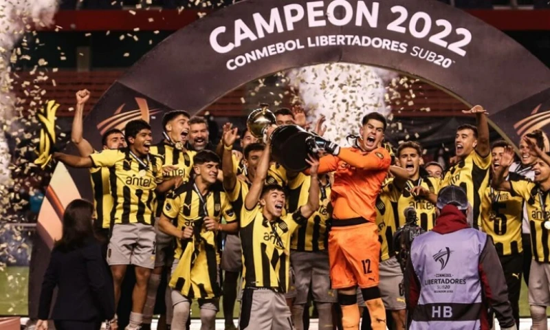 Peñarol se consagró campeón de la Copa Libertadores Sub-20 / Foto: cortesía Conmebol