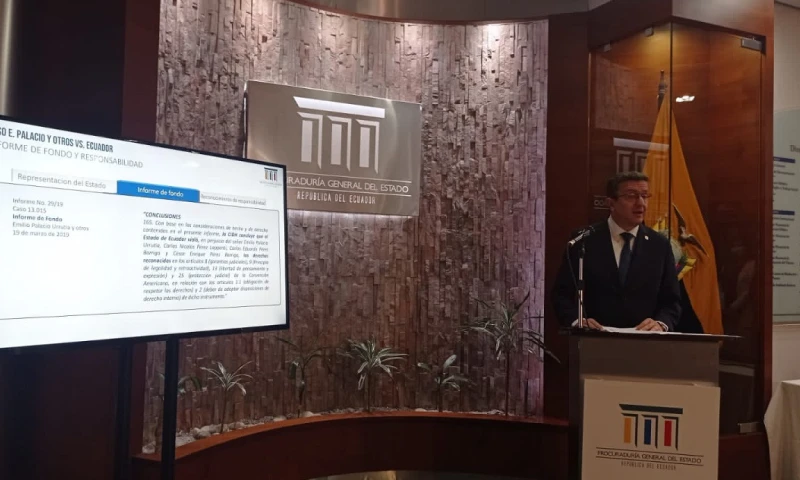 La indemnización para los perjudicados asciende a 400.000 dólares. 300.000 corresponden a Palacios. / Foto: Cortesía PGE