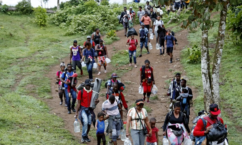 Entre el 1 de enero y el 30 de abril pasado han arribado a Darién 55.589 venezolanos, 28.610 haitianos, 16.992 ecuatorianos, 3.836 colombianos, y 2.791 hindúes/ Foto: Cortesía EFE