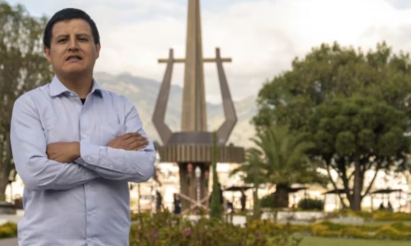 El proyecto fue presentado por el investigador Franz Pucha / Foto: cortesía Universidad Técnica Particular de Loja