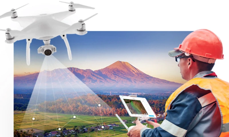 Los drones facilitan el estudio de la geomorfología y la detección de cambios en el paisaje / Foto: IIGE