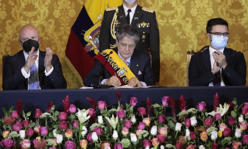 Lasso decreta norma ética gubernamental y designa a sus ministros / Foto: Cortesía Presidencia