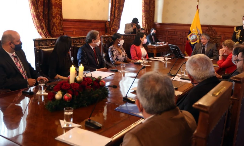 Ecuador busca apoyo para combatir el lavado de activos / Foto: cortesía Secretaría General de Comunicación de la Presidencia