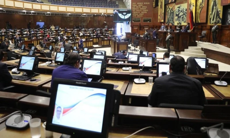 El debate implica modificar el artículo 5 de la Constitución ecuatoriana / Foto: cortesía Asamblea 