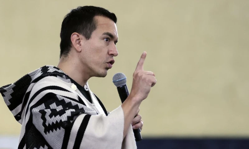 Noboa estará mañana en El Oro, el viernes nuevamente en Guayas y el fin de semana, en Quito / Foto: EFE