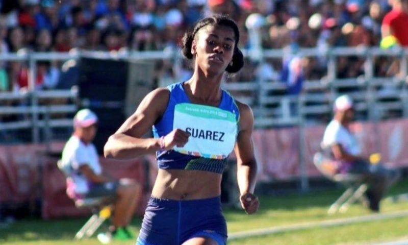 Gabriela Suárez participará en los 200 metros planos / Foto: cortesía Comité Olímpico Ecuatoriano