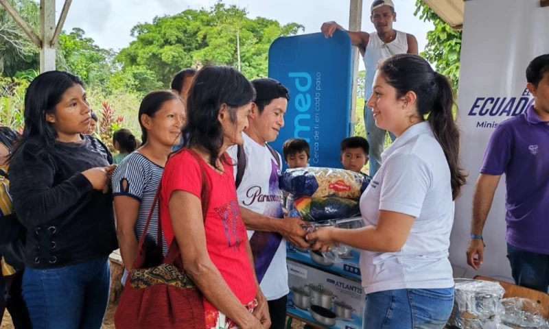 Además, se distribuyeron medicamentos y suplementos vitamínicos / Foto: cortesía Maresa 