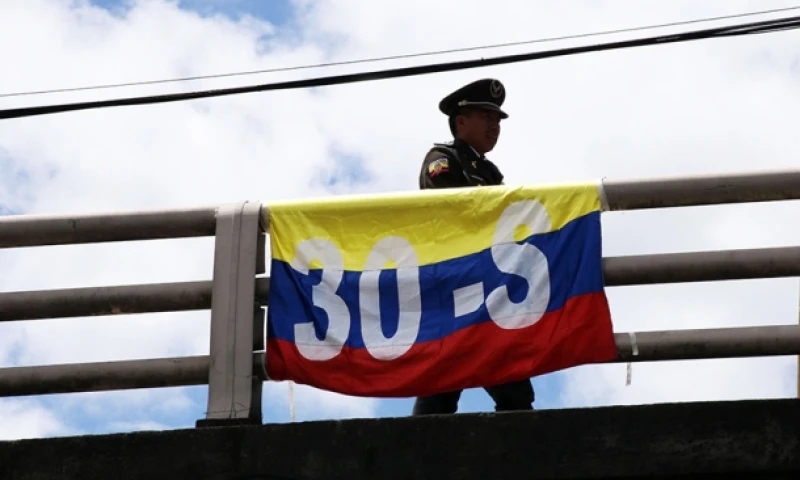 Uno de los casos es los que fueron más claras las presiones oficiales fue en los procesos por el 30S, en donde hay varias decenas de personas sentenciadas. Foto: Plan V