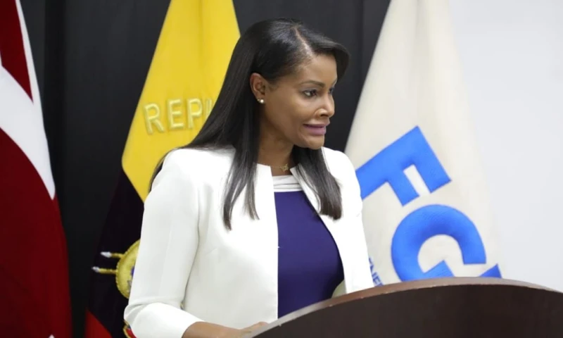 Salazar, nacida en la provincia de Imbabura en 1981, procesó por corrupción al expresidente Rafael Correa (2007-2017)/ Foto: cortesía Diana Salazar