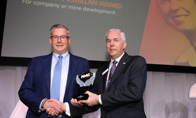 Lundin Gold recibió premio en Canadá / Foto: Lundin Gold