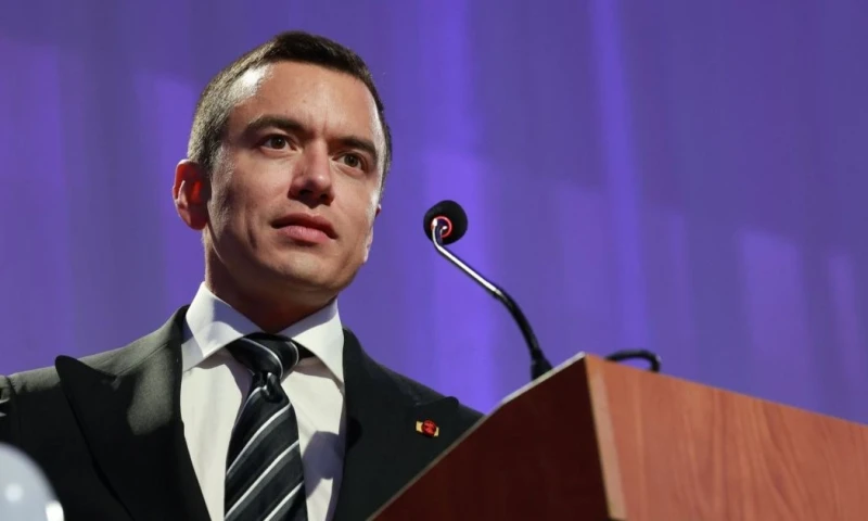 Noboa sostuvo que Ecuador no puede aceptar que las sedes diplomáticas sean utilizadas para proteger a personas procesadas por la justicia ecuatoriana / Foto: cortesía Presidencia