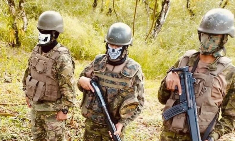 Los delincuentes se sustrajeron armamento militar/ Foto: cortesía