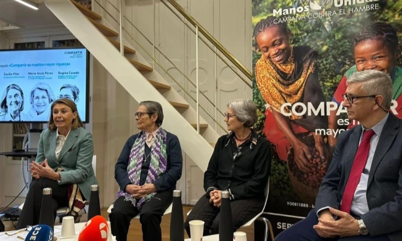 La campaña de Manos Unidas fue lanzada en España / Foto: cortesía Manos Unidas