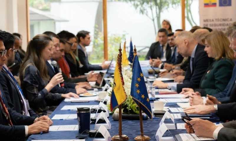 El encuentro se realizó este martes y miércoles en Quito/ Foto: cortesía UE en Ecuador