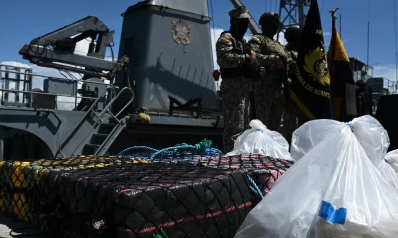 Según estimaciones oficiales, la droga tenía como destino Norteamérica, donde su valor alcanzaría los 78 millones de dólares / Foto: cortesía API