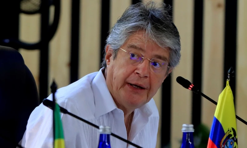 Lasso va a investidura de Boric y pedirá apoyo para entrar a Alianza Pacífico / Foto: EFE