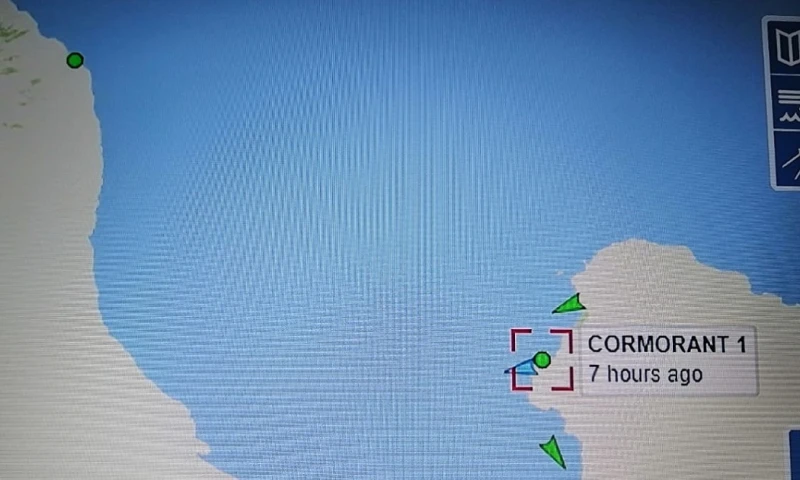 El suceso ocurrió en torno a la 1.30 hora local (6.30 GMT) en una embarcación de recreo llamada Cormorant 1 que se encontraba al oeste de la Isla Santiago. / Foto: Imagen cortesía Parque Nacional Galápagos