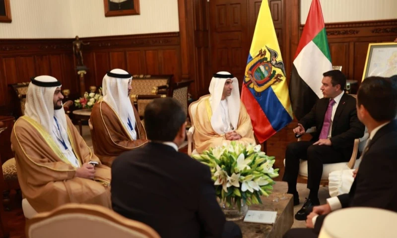 En 2024, Ecuador exportó hacia EAU productos no petroleros ni mineros por un valor de $ 150 millones / Foto: cortesía Presidencia