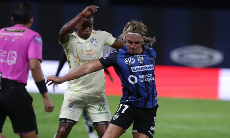 Barcelona igualó 2-2 con Liga en Guayaquil./ Foto: cortesía Independiente del Valle