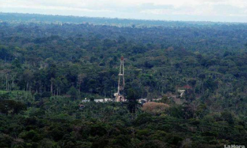 Petróleo. Sacha es el campo más productivo que tiene el país. Foto: La Hora