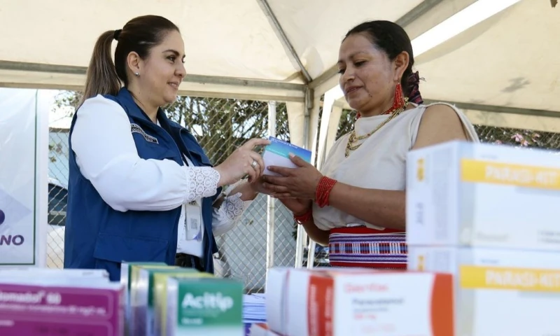 El anuncio se realizó durante la inauguración en la Feria Campesina en Calderón / Foto: cortesía Presidencia