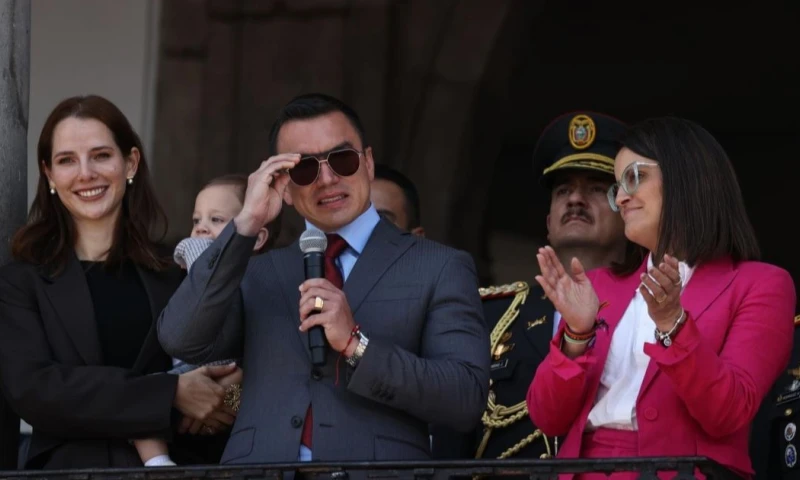 La jornada coincidió con la tradicional ceremonia de relevo de la Guardia Presidencial / Foto: EFE